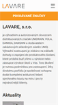 Mobile Screenshot of lavare.cz